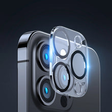 Заредете изображение във визуализатора на галерията – Joyroom Mirror Lens Protector Glass for Camera for iPhone 14 / iPhone 14 Plus for Full Camera Lens (JR-LJ2)
