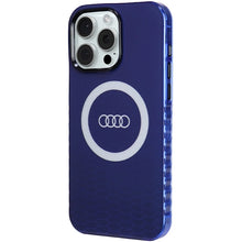 Заредете изображение във визуализатора на галерията – Audi IML Big Logo MagSafe case for iPhone 15 Pro Max - blue
