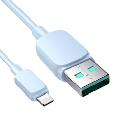 Заредете изображение във визуализатора на галерията – Lightning - USB 2.4A cable 1.2m Joyroom S-AL012A14 - blue
