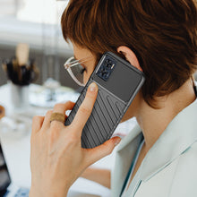 Заредете изображение във визуализатора на галерията – Thunder Case case for Motorola Moto E32 silicone armor case black
