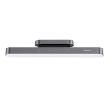 Заредете изображение във визуализатора на галерията – Baseus Magnetic LED Bedside Lamp Under Cabinet Lamp for Home Kitchen Room Gray (DGXC-C0G) - TopMag

