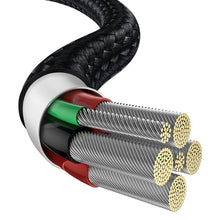 Заредете изображение във визуализатора на галерията – Baseus Water Drop USB - USB Typ C cable 66 W (11 V / 6 A) Huawei SuperCharge SCP 1 m black (CATSD-M01) - TopMag
