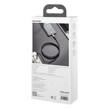 Заредете изображение във визуализатора на галерията – Baseus Water Drop USB - USB Typ C cable 66 W (11 V / 6 A) Huawei SuperCharge SCP 1 m black (CATSD-M01) - TopMag
