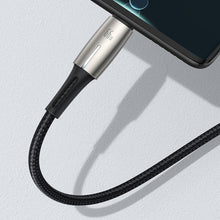 Заредете изображение във визуализатора на галерията – Baseus Water Drop USB - USB Typ C cable 66 W (11 V / 6 A) Huawei SuperCharge SCP 1 m black (CATSD-M01) - TopMag
