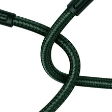 Заредете изображение във визуализатора на галерията – Baseus Water Drop USB - USB Typ C cable 66 W (11 V / 6 A) Huawei SuperCharge SCP 2 m green (CATSD-N06) - TopMag
