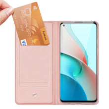 Заредете изображение във визуализатора на галерията – DUX DUCIS Skin Pro Bookcase type case for Xiaomi Redmi Note 9T 5G pink - TopMag
