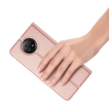 Заредете изображение във визуализатора на галерията – DUX DUCIS Skin Pro Bookcase type case for Xiaomi Redmi Note 9T 5G pink - TopMag
