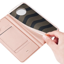 Заредете изображение във визуализатора на галерията – DUX DUCIS Skin Pro Bookcase type case for Xiaomi Redmi Note 9T 5G pink - TopMag
