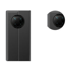 Заредете изображение във визуализатора на галерията – Sleep Case Bookcase Type Case with Smart Window for Xiaomi Redmi Note 9T 5G black - TopMag
