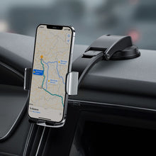 Заредете изображение във визуализатора на галерията – Baseus car holder 2in1 to center console + air vent easy control pro clamp silver suyk010012 - TopMag
