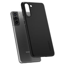 Заредете изображение във визуализатора на галерията – SPIGEN THIN FIT GALAXY S21 BLACK - TopMag
