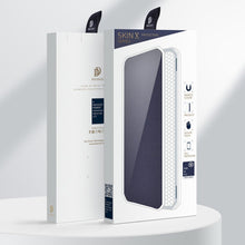 Заредете изображение във визуализатора на галерията – DUX DUCIS Skin X Bookcase type case for Samsung Galaxy A12 / Galaxy M12 blue - TopMag
