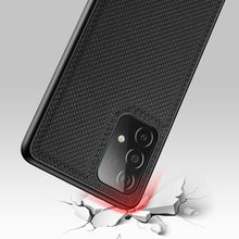 Заредете изображение във визуализатора на галерията – Dux Ducis Fino case covered with nylon material for Samsung Galaxy A72 4G black - TopMag
