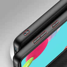 Заредете изображение във визуализатора на галерията – Dux Ducis Fino case covered with nylon material for Samsung Galaxy A72 4G black - TopMag
