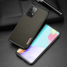 Заредете изображение във визуализатора на галерията – Dux Ducis Fino case covered with nylon material for Samsung Galaxy A72 4G green - TopMag
