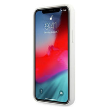 Заредете изображение във визуализатора на галерията – Guess GUHCP12LLSLMGWH iPhone 12 Pro Max 6,7" biały/white hardcase Metal Logo Script - TopMag
