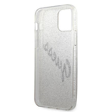 Заредете изображение във визуализатора на галерията – Guess GUHCP12LPCUGLSGO iPhone 12 Pro Max 6,7" złoty/gold hardcase Glitter Gradient Script - TopMag
