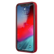 Заредете изображение във визуализатора на галерията – Guess GUHCP12SLSLMGRE iPhone 12 mini 5,4" czerwony/red hardcase Metal Logo Script - TopMag

