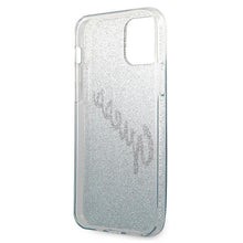 Заредете изображение във визуализатора на галерията – Guess GUHCP12SPCUGLSBL iPhone 12 mini 5,4" niebieski/blue hardcase Glitter Gradient Script - TopMag
