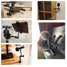 Заредете изображение във визуализатора на галерията – Clamp holder for camera, camera, microphone
