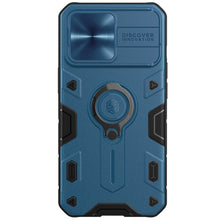 Заредете изображение във визуализатора на галерията – Nillkin CamShield Armor TPU+PC for Iphone 13 Pro blue
