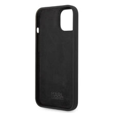 Заредете изображение във визуализатора на галерията – Original KARL LAGERFELD Case Silicone Choupette KLHCP14SSNCHBCK for Iphone 14 black
