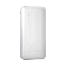 Заредете изображение във визуализатора на галерията – Dudao powerbank 20000 mAh Power Delivery 20 W Quick Charge 3.0 2x USB / USB Type C white (K12PQ + white) - TopMag
