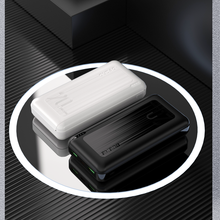 Заредете изображение във визуализатора на галерията – Dudao powerbank 20000 mAh Power Delivery 20 W Quick Charge 3.0 2x USB / USB Type C black (K12PQ + black) - TopMag
