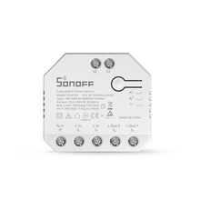 Заредете изображение във визуализатора на галерията – Sonoff two-channel smart switch Wi-Fi relay white (DUALR3) - TopMag
