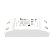 Заредете изображение във визуализатора на галерията – Sonoff RFR2 Smart Wireless Switch Relay Wi-Fi Controller 433MHz RF White (M0802010002) - TopMag
