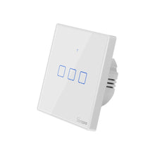 Заредете изображение във визуализатора на галерията – Sonoff T2EU3C-TX Three Channel Touch Light Switch Wi-Fi Button (IM190314017) - TopMag
