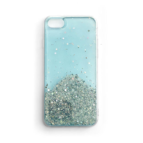 Wozinsky Star Glitter Shining Cover for Samsung Galaxy A30 blue - TopMag