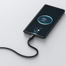 Заредете изображение във визуализатора на галерията – Baseus Tungsten USB - USB Type C cable 66 W (11 V / 6 A) Quick Charge AFC FCP SCP 1 m black (CATWJ-B01) - TopMag
