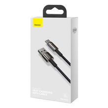 Заредете изображение във визуализатора на галерията – Baseus Tungsten USB - USB Type C cable 66 W (11 V / 6 A) Quick Charge AFC FCP SCP 1 m black (CATWJ-B01) - TopMag
