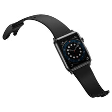 Заредете изображение във визуализатора на галерията – Baseus Slip-Thru Strap Band Bracelet for Apple Watch 3/4/5/6 / SE / 7/8 / Ultra 42mm / 44mm / 45mm / 49mm Black (LBWSE-A01) - TopMag
