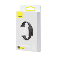 Заредете изображение във визуализатора на галерията – Baseus Slip-Thru Strap Band Bracelet for Apple Watch 3/4/5/6 / SE / 7/8 / Ultra 42mm / 44mm / 45mm / 49mm Black (LBWSE-A01) - TopMag
