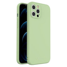 Заредете изображение във визуализатора на галерията – Wozinsky Color Case silicone flexible durable case iPhone 12 Pro Max green - TopMag
