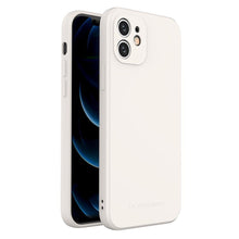 Заредете изображение във визуализатора на галерията – Wozinsky Color Case silicone flexible durable case iPhone 12 white - TopMag
