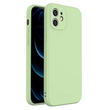 Заредете изображение във визуализатора на галерията – Wozinsky Color Case silicone flexible durable case iPhone 12 green - TopMag
