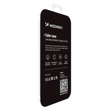 Заредете изображение във визуализатора на галерията – Wozinsky Color Case silicone flexible durable case iPhone 12 black - TopMag

