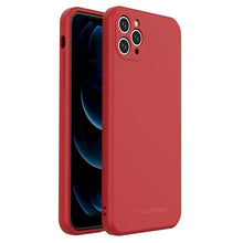 Заредете изображение във визуализатора на галерията – Wozinsky Color Case silicone flexible durable case iPhone 11 Pro Max red - TopMag

