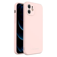 Заредете изображение във визуализатора на галерията – Wozinsky Color Case silicone flexible durable case iPhone SE 2022 / SE 2020 / iPhone 8 / iPhone 7 pink - TopMag
