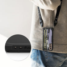 Заредете изображение във визуализатора на галерията – Ringke Fusion X Design durable PC Case with TPU Bumper for Samsung Galaxy S21+ 5G (S21 Plus 5G) black (Ticket band) (XDSG0052) - TopMag
