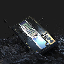 Заредете изображение във визуализатора на галерията – Ringke Fusion X Design durable PC Case with TPU Bumper for Samsung Galaxy S21+ 5G (S21 Plus 5G) black (Routine) (XDSG0054) - TopMag
