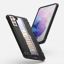 Заредете изображение във визуализатора на галерията – Ringke Fusion X Design durable PC Case with TPU Bumper for Samsung Galaxy S21+ 5G (S21 Plus 5G) black (Routine) (XDSG0054) - TopMag
