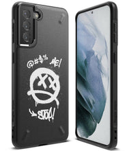 Заредете изображение във визуализатора на галерията – Ringke Onyx Design Durable TPU Case Cover for Samsung Galaxy S21+ 5G (S21 Plus 5G) black (Graffiti) (OXAP0055) - TopMag
