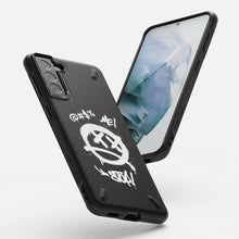 Заредете изображение във визуализатора на галерията – Ringke Onyx Design Durable TPU Case Cover for Samsung Galaxy S21+ 5G (S21 Plus 5G) black (Graffiti) (OXAP0055) - TopMag
