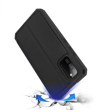 Заредете изображение във визуализатора на галерията – DUX DUCIS Skin X Bookcase type case for Samsung Galaxy A02s EU black - TopMag

