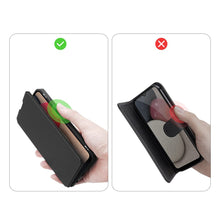 Заредете изображение във визуализатора на галерията – DUX DUCIS Skin X Bookcase type case for Samsung Galaxy A02s EU black - TopMag

