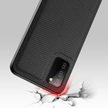 Заредете изображение във визуализатора на галерията – Dux Ducis Fino case covered with nylon material for Samsung Galaxy A02s EU black - TopMag
